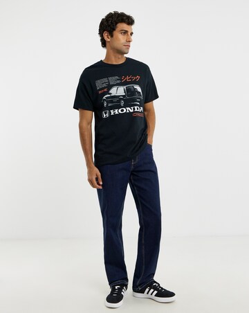 Honda Car Graphic T-Shirt - Black