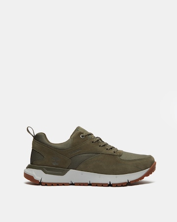 Timberland Voyager Park Low Lace Sneaker - Dark Green