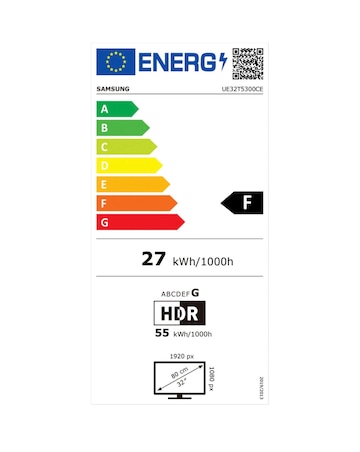 Samsung 32in UE32T5300 Smart Full HD HDR LED TV