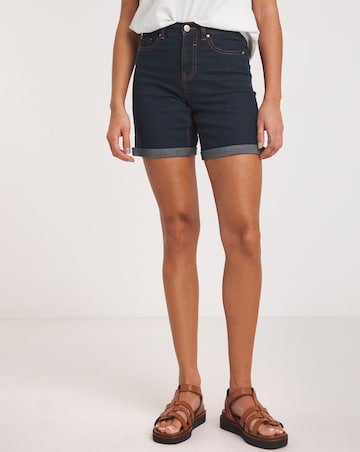 24/7 Indigo Mid Shorts