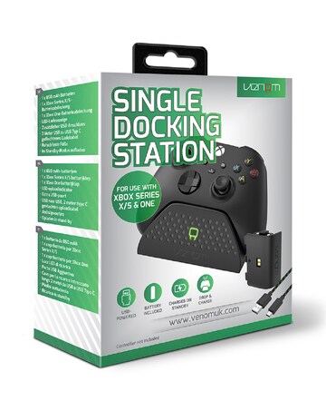 Venom Single Docking Station - Black