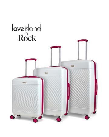 Rock Love Island 3pc Suitcase Set