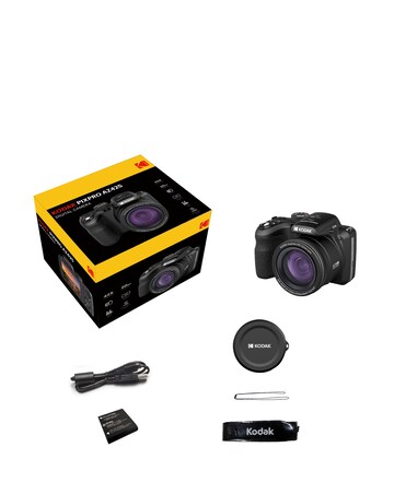 Kodak PIXPRO AZ425 Astro 20MP 42x Zoom Bridge Camera - Black
