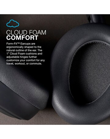 JLab JBuds Lux Active Noise Cancelling Over-Ear Headphones - Graphite
