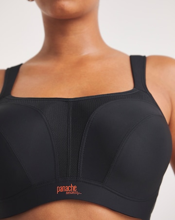 Panache High Impact Wired Sports Bra Black