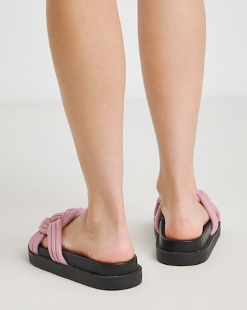 Nevada Woven Sliders - Extra Wide Fit (EEE)