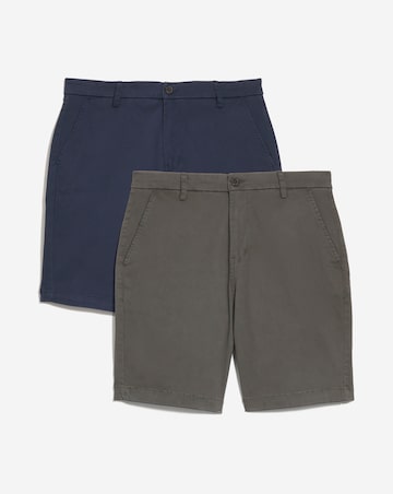 2 Pack Chino Shorts