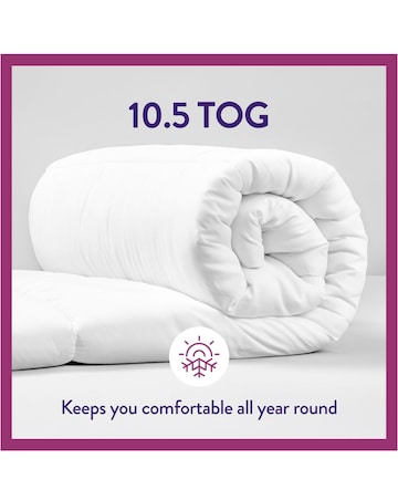 Slumberdown Feels Like Down 10.5 Tog Duvet