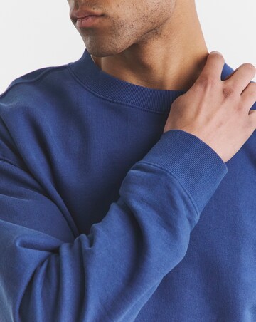 Relaxed Fit Garment Dyed Crew Sweat