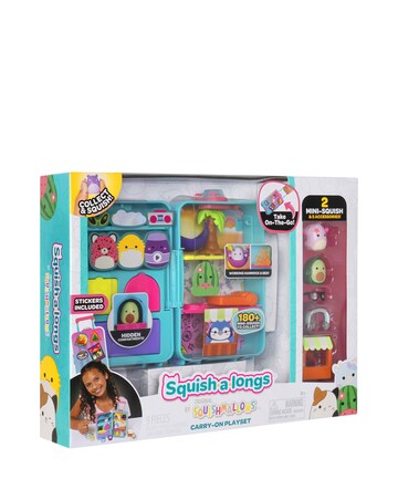 Squishmallows Squishalongs Luggage Playset