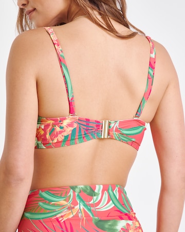 MAGISCULPT Twist Front Bandeau Underwired Bikini Top