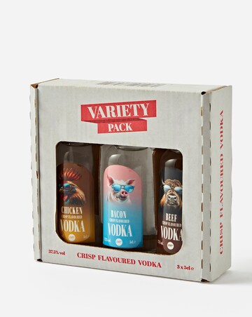 Thunder Crisp Flavour Vodka Variety Pack 3 x 50ml