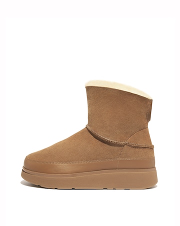 FitFlop Gen FF Mini Suede Shearling Warm Boots Standard Fit