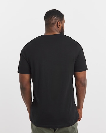 Pure Cotton V-Neck T-Shirt Long