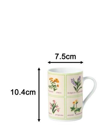 Waterside 24 Piece Wild Flowers Dinner Set