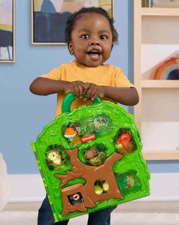Fisher-Price Little People Forest Friends Carry Case Toddler Playset