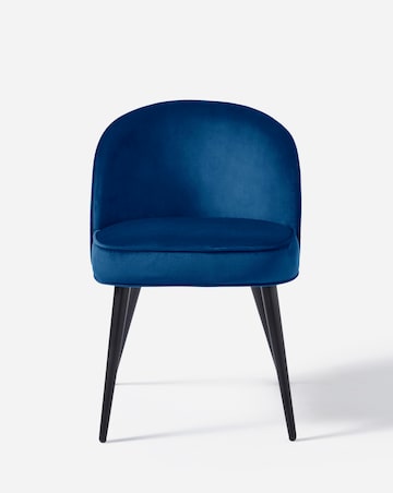 Oslo Dining Table with 6 Emilie Velvet Chairs