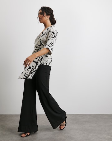 Joanna Hope Wrap Blouse