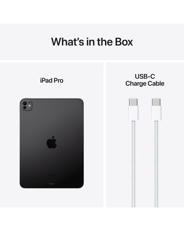 Apple iPad Pro (M4, 2024) 11inch Ultra Retina XDR Wi-Fi 1TB - Space Black