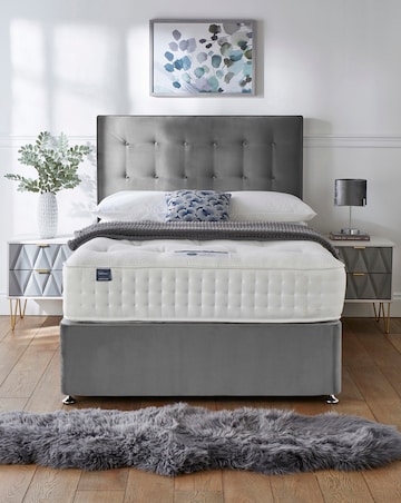 Silentnight 4000 Pocket Memory Divan Set with 4 Drawers & Headboard