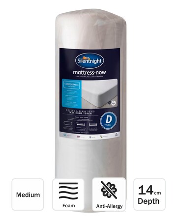 Silentnight Comfortable Rolled Mattress - Medium Soft