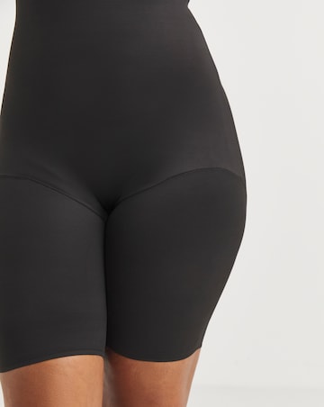 Naomi&Nicole Unbelievable Comfort Firm Control Torsette Thigh Slimmer Black