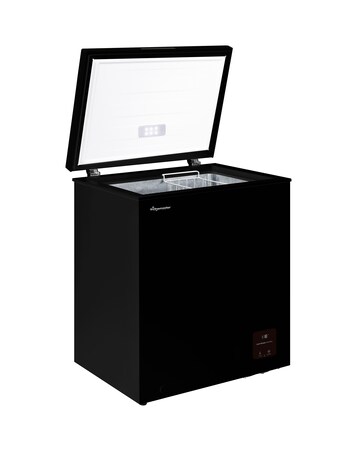 Fridgemaster MCF142EB 142L Chest Freezer - Black E Rated