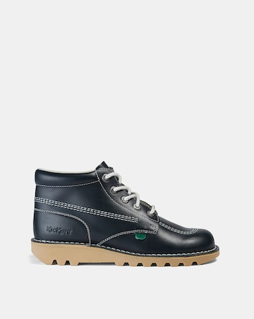 Kickers Core High Leather Boot - Navy