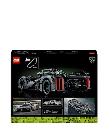 LEGO Technic PEUGEOT 9X8 24H Le Mans Hybrid Hypercar 42156
