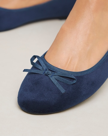 Moxie Soft Ballerina Slippers - Extra Wide Fit (EEE)