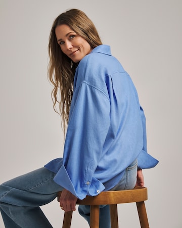 Anthology Linen Blend Long Sleeve Shirt