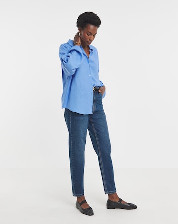 Mid Blue Mom Jeans