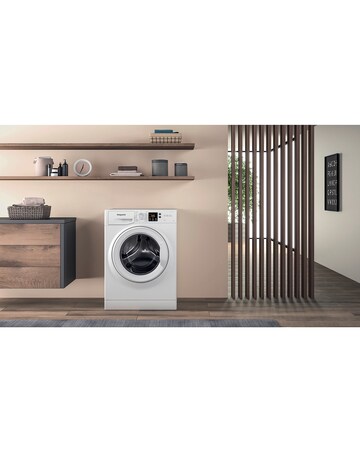 Hotpoint NSWM 864CWUKN, 8kg, 1600rpm Washing Machine - White