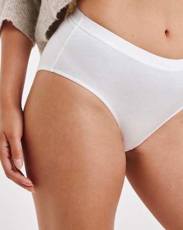 Sloggi (3Pack) Go Casual Cotton Midi Knickers White
