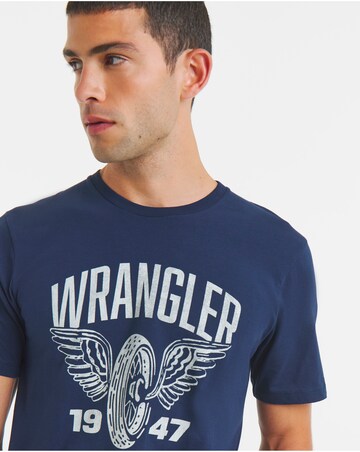 Wrangler Americana Graphic T-Shirt - Navy