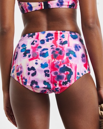 Joe Browns Animal Print High Waist Bikini Bottoms