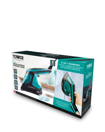 Tower 2-in-1 Hand Garment Steamer