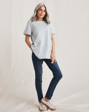 Julipa Button Shoulder T-Shirt