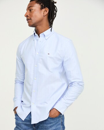 Tommy Hilfiger Long Sleeve Heritage Oxford Stripe Shirt