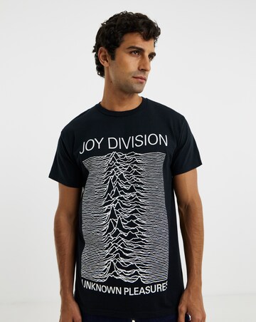 Joy Division Graphic Band T-Shirt - Black