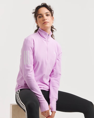 adidas Own The Run Running 1/2 Zip