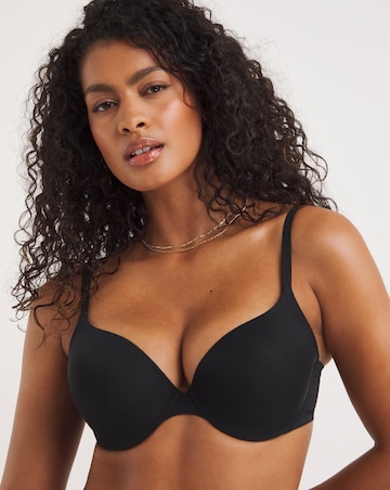 Wonderbra Value T Shirt Wired Bra Black