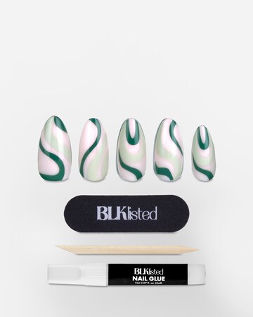 BLK Listed Instant Acrylic Nails, Swerve It