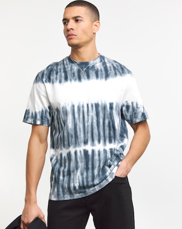 Relaxed Fit Tie Dye T Shirt