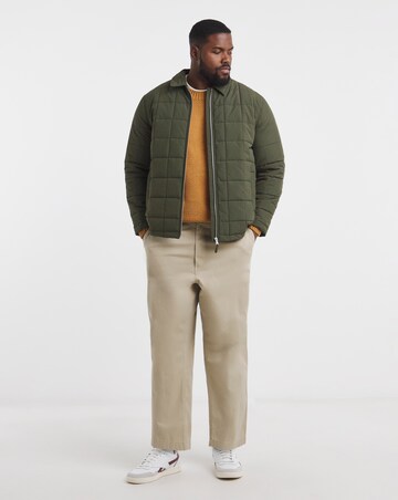 Nep Yarn Knitted Crew Neck Jumper