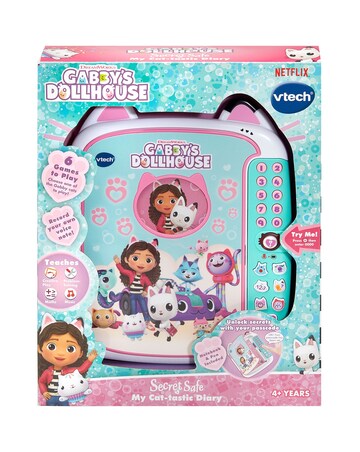 VTech Gabby's Dollhouse Secret Safe My Cat-tastic Diary