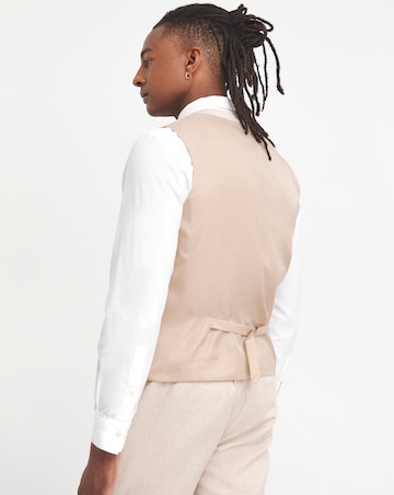 Linen Blend Waistcoat