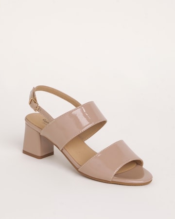 Cushion Walk Block Heeled Sandals EEE Fit