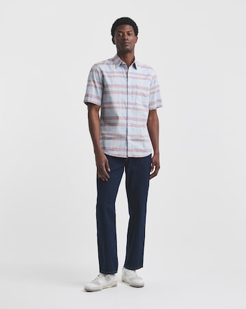 Wrangler Pocket Check Shirt - Blue/Red
