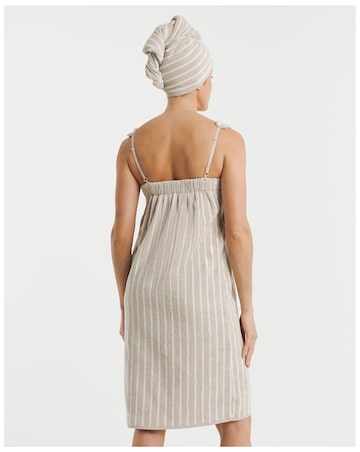 Pretty Secrets Towelling Shower Wrap And Turban